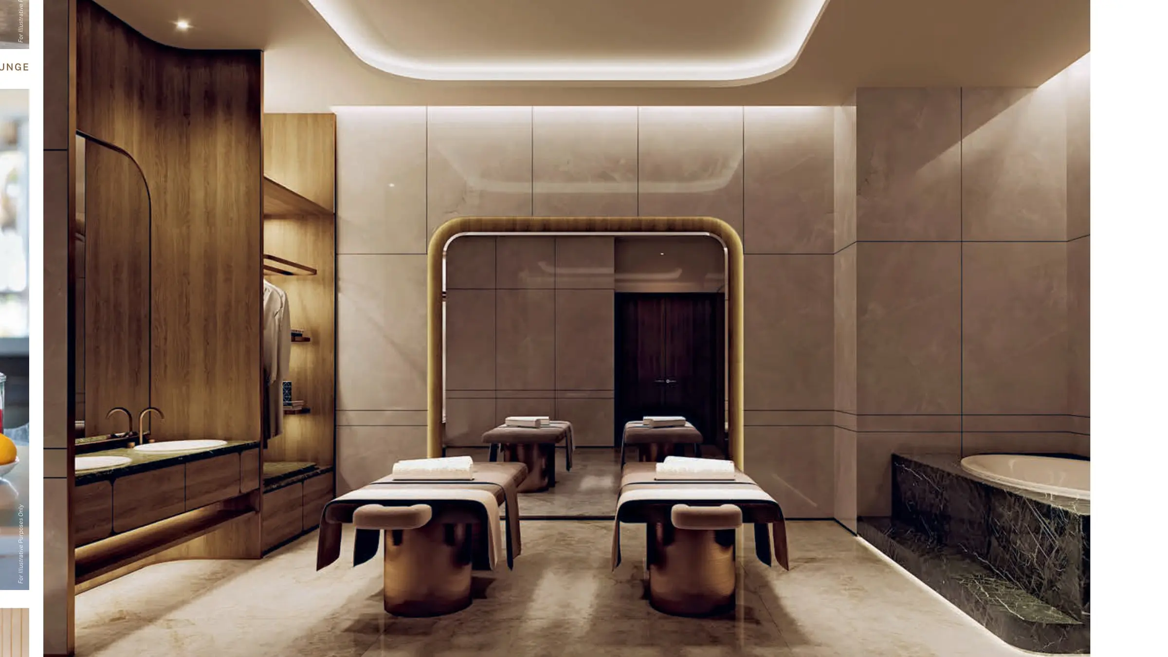 Spa and wellness suite at The Cascades Neopolis